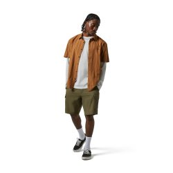 Brixton Cru Stripe Burnt Copper