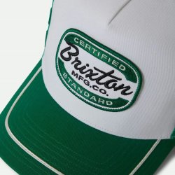 Brixton Copley Trucker cap Hvid og Grn