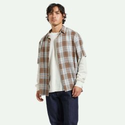 Brixton Cru Linen Blend Relaxed - Pinecone Blue
