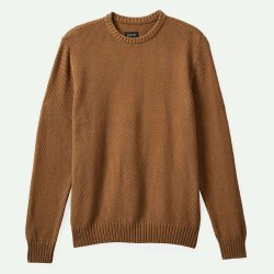 Brixton Jaques Waffle sweater  Tiger's Eye 