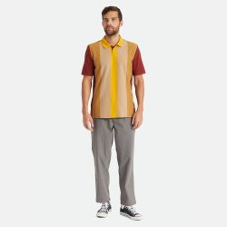 Brixton Shield Polo Golden Glow