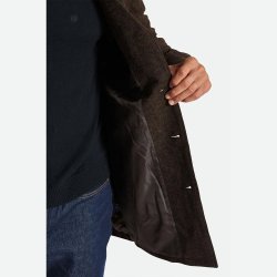 Brixton Union Reserve wool trenchcoat