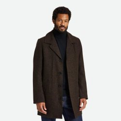 Brixton Union Reserve wool trenchcoat