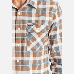 Brixton Bowery Summer Weight Blue/Orange