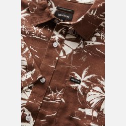 Brixton's Charter Slub Sepia Umbrella Scene