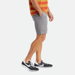 Brixton Choice Chino shorts Pebble grey