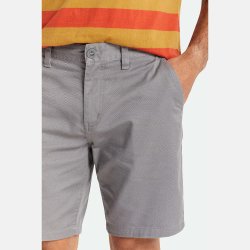 Brixton Choice Chino shorts Pebble grey