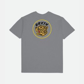 Brixton Kit t-shirt Pebble Worn