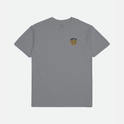Brixton Kit t-shirt Pebble Worn