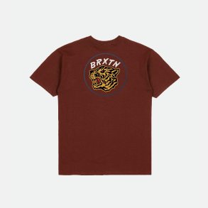 Brixton Kit t-shirt Maroon