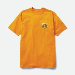 Brixton Kit t-shirt Golden Glow