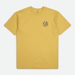 Brixton Rival Stamp t-shirt Golden Glow