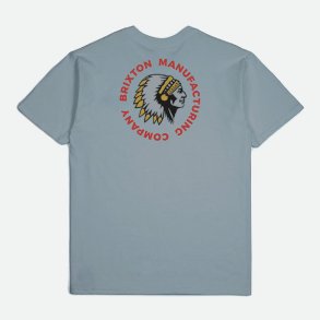 Brixton Rival Stamp t-shirt Haze