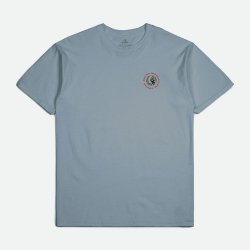 Brixton Rival Stamp t-shirt Haze