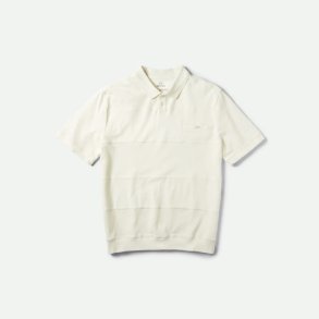 Brixton Weekend Polo Off White