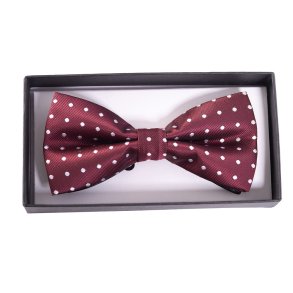 Butterfly i Burgundy med prikker