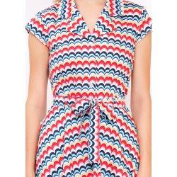Circus The Seaside stribet retro 50er kjole