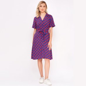 Circus Flamingo retro skjortekjole