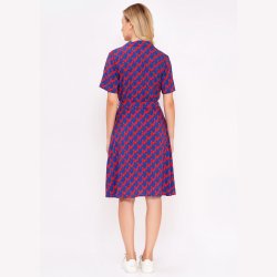 Circus Flamingo retro skjortekjole