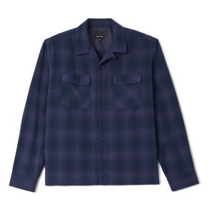  Brixton Century Overshirt Blue/Navy Shadow