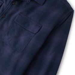  Brixton Century Overshirt Blue/Navy Shadow