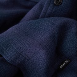  Brixton Century Overshirt Blue/Navy Shadow