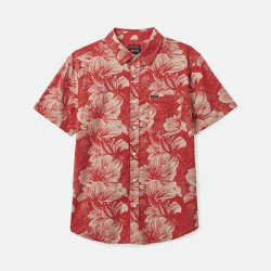 Brixton Charter Print Casa Red
