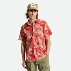 Brixton Charter Print Casa Red