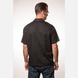 Steady Clothing skjorte med guitar knapper