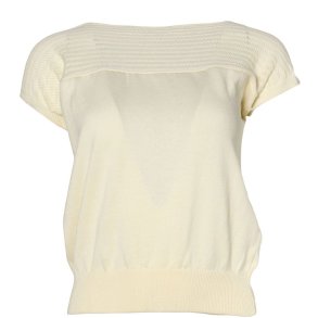 Circus strikjumper A white (Eco)