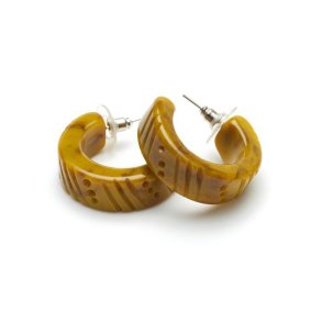 Sennepsgule fakelite Hoop reringe