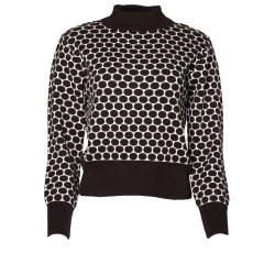 Circus Polka sweater i Brun(Eco)