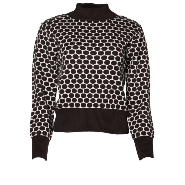 Circus Polka sweater i Brun(Eco)
