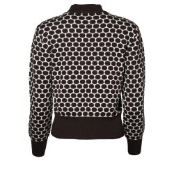 Circus Polka sweater i Brun(Eco)