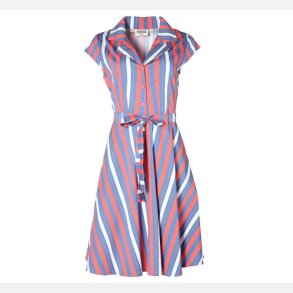  Circus The Ava stribet retro 50er kjole
