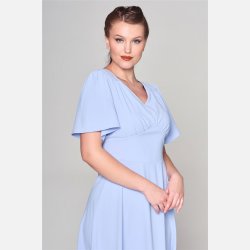 Collectif Alex 40er Swingkjole i lysebl