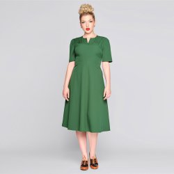  Collectif Arya Retro kjole i grn