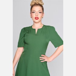  Collectif Arya Retro kjole i grn