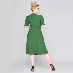  Collectif Arya Retro kjole i grn