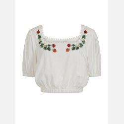 Collectif Aurelia Wild Strawberry Top