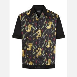 Collectif David 50s Tiger skjorte