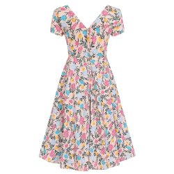 Collectif Maria Floral Whimsy Swingkjole