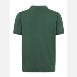 Pablo Harlequin strikket polo gr�n