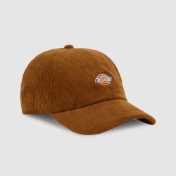 Dickies Hardwick Cord Baseball Cap Brown Duck