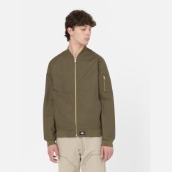 Dickies Hughson Bomber jakke Dark Olive