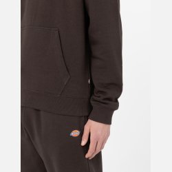 Dickies Oakport Hoodie Dark Brown