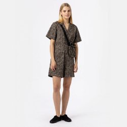 Dickies Silver Firs Short Overall leopard