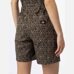 Dickies Silver Firs Short Overall leopard