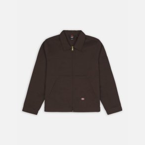 Dickies Eisenhower jakke, ikke foret i Dark Brown