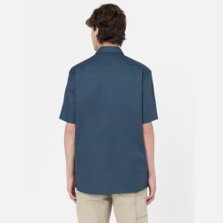 Dickies Relaxed Fit Workshirt kort�rmet Air Force Blue